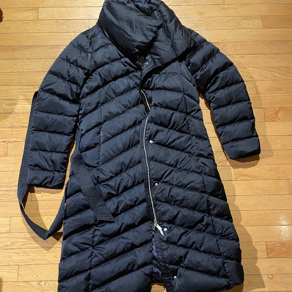 Brand New Geox Respira Long Down Winter Puffer Coat